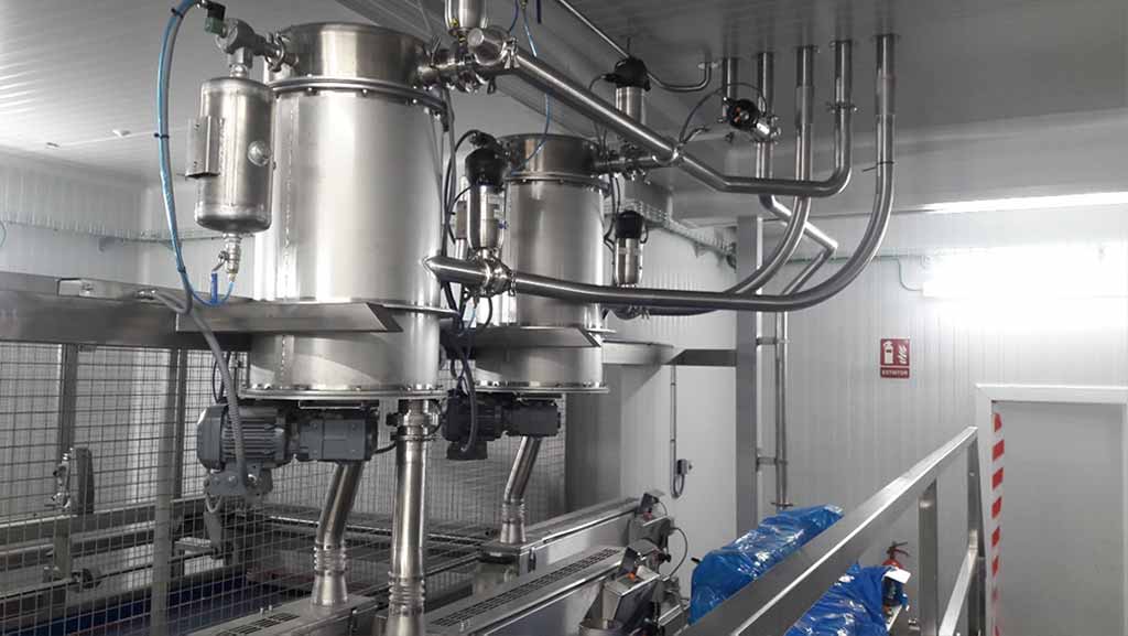 Process plants for the bakery industry
